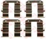 Set accesorii, placute frana KIA PRO CEED (ED) (2008 - 2013) TRW PFK576