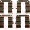 Set accesorii, placute frana KIA PRO CEED (ED) (2008 - 2013) TRW PFK576
