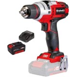 Einhell TE-CD 18 Li E PXC + Starter Kit - Masina de gaurit si insurubat 47 Nm + Set 1 acumulator si incarcator Li-Ion 18 V 4 Ah