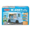 Set Joaca Magnetic Food Truck Melissa & Doug, 64 Piese, Lemn, 4+ Ani, Baieti/Fete, Multicolor, Joc Educativ, Coordonare Mana-Ochi