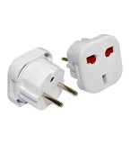 Adaptor Schuko la Anglia Mutlusan 13A 250V BS 546 Portabil Calatorie