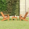 Set mobilier de grădină Adirondack, 3 piese, lemn masiv acacia