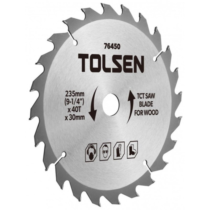 Lama ferastrau TCT Tolsen, 185 x 30 x 40T Lama ferastrau TCT Tolsen, 185 x 30 x 40T