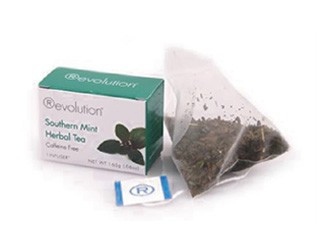 Ceai Revolution Southern Mint Herbal 30plicuri/cutie foto