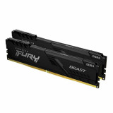 Memorie RAM Kingston DRAM 32GB 2666MHz DDR4 CL16 DIMM (Kit of 2) 1Gx8 FURY Beast Black