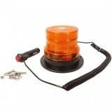 Girofar Auto 12V/24V, 40 LED, Prindere Magnetica/Fixa, Omologare E9, Tractare, Cisterne, Transport Agabaritic
