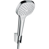 Cumpara ieftin Set para si suport dus Hansgrohe, Croma Select E Vario, furtun 160 cm, crom