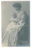 5830 - Queen MARY, Maria &amp; Princess ILEANA, Regale, Royalty, Romania - old postcard - unused