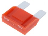 Siguranță Auto 50A 58VDC 29mm Staniu