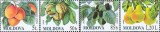 MOLDOVA 2009, Fructe, serie neuzata, MNH