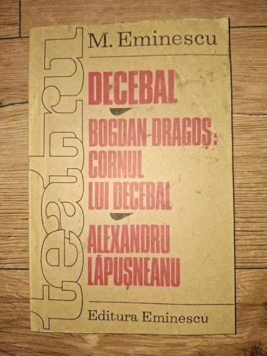Teatru- M. Eminescu