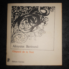 ALOYSIUS BERTRAND - GASPARD DE LA NUIT
