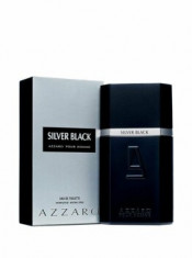 Apa de toaleta Azzaro Silver Black, 100 ml, pentru barbati foto