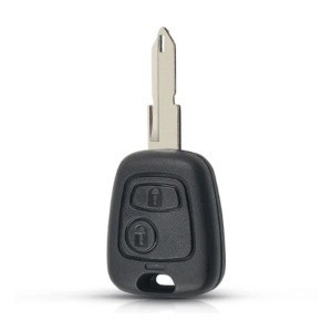 Carcasa Cheie Contact 2 Butoane Pentru Peugeot 206 foto