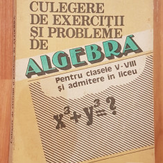Culegere de algebra pt clasele V-VIII si admitere in liceu de Petruta Gazdaru