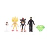 Sonic The Hedgehog Movie 3 Set 5 figurine articulate 6 cm, Jakks Pacific