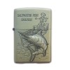 Bricheta Tip Zippo, 3D Relief, Metalica, Pescuit P3