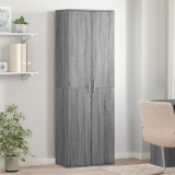 VidaXL Dulap &icirc;nalt, gri sonoma, 60x35x180 cm, lemn prelucrat