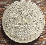 (M2484) MONEDA UNIUREA STATELOR AFRICANE DE VEST - 100 FRANCS 1997, Africa