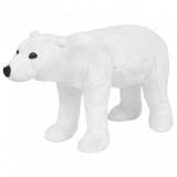 VidaXL Urs polar din pluș de jucărie Alb XXL