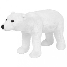 vidaXL Urs polar din pluș de jucărie Alb XXL