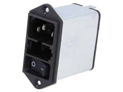 Conector Alimentare AC 8A 250V C14 foto