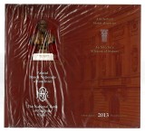 Album filatelic - Arhitectură - Statui alegorice - Palatul Băncii Naționale a Rom&acirc;niei (bilingv) - 2013, &icirc;n folie