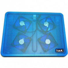 Cooler Stand Laptop Notebook Havit 4 Ventilatoare cu 2 Slot USB si LED foto