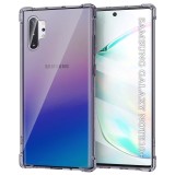 Husa Samsung Galaxy Note 10 Plus Asteroid GSM Shockproof Clear Silicone, fumuriu