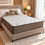 Saltea ortopedica cu arcuri, Lotus Forte Super Ortopedic 140x190x30cm, fermitate mediu spre tare, plasa de arcuri Bonell, fara vara-iarna, banda de ae