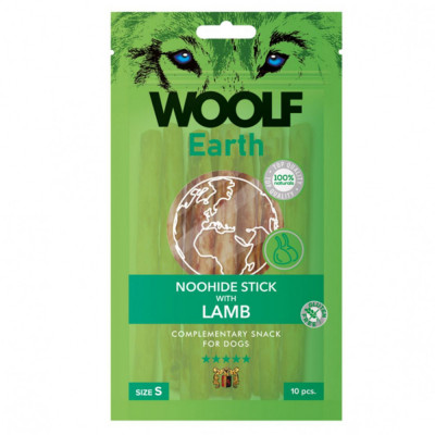 Woolf Dog Earth NOOHIDE S Miel 90 g foto