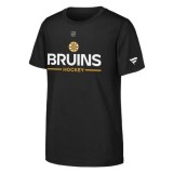 Boston Bruins tricou de copii Apro Wordmark Ss black - Dětsk&eacute; M (9 - 11 let)