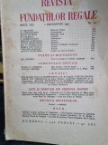 Revista Fundatiilor Regale - Anul VIII 1 Decembrie 1941 Nr. 12