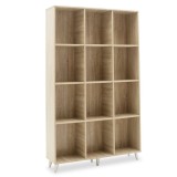 Cumpara ieftin Biblioteca Firenze Sonoma 107x28x28x178 cm