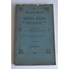 Constantin Erbiceanu - Compendiu de sintaxă ellenă &icirc;n comparațiune cu cea latină, Iași, 1871