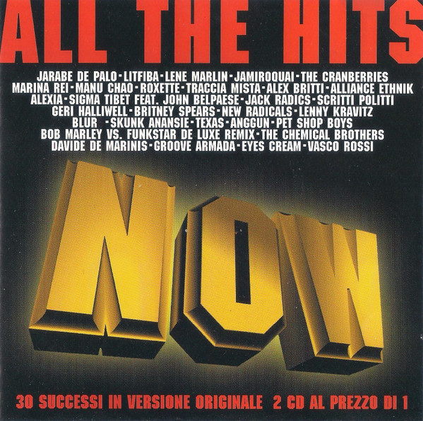 CD 2xCD Various &ndash; All The Hits Now (30 Successi In Versione Originale) (VG+)