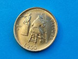 200 Lire 1997 San Marino-AUNC-RAR