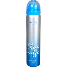 Deodorant Spray WOMEN JEAN MARC Blue Caffe, 75 ml, Protectie 24 h, Parfum Flori/Fructat, Spray Deodorante pentru Femei, Deodorant Spray pentru Femei,