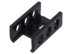 Radiator Negru TO220 25x16x11mm 18&deg;C/W