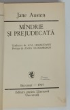 MANDRIE SI PREJUDECATA , roman de JANE AUSTEN , 1969 *EXEMPLA RELEGAT