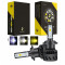 Set becuri LED auto K9, 40W, 12000Lm, 3 culori 3000k, 4300k si 8000k - H1