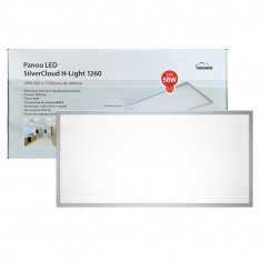 Resigilat : Panou LED SilverCloud H-Light 1260 58W 88lm/w 600x1200 de interior inc foto