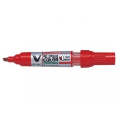 Marker permanent Pilot VSuper Color 2.2 mm varf tesit Marker permanent Pilot VSuper Color varf tesit 2.2 mm rosu