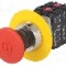 Intrerupator de siguran&amp;#355;a, 2 pozitii, 30mm, seria NEF30, PROMET - W0-NEF30-UDR 2X2Y C
