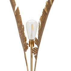 Lampa de masa, Palm, Mauro Ferretti, 1 x E27, 40W, Ø26 x 64 cm, fier, auriu