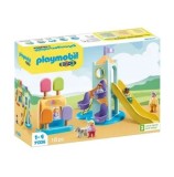 Cumpara ieftin Playmobil 1.2.3 - Castel de aventura cu stand de inghetata