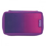 Penar echipat fete, 3 fermoare, Dimensiuni 19x11.5x7cm, 31 Piese, Dip Dye,