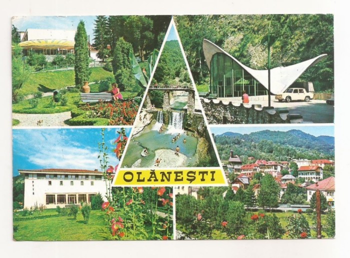 RF60 -Carte Postala- Olanesti, circulata 1985
