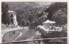 bnk cp Slanic Moldova - Plaja pe malul Slanicului - circulata