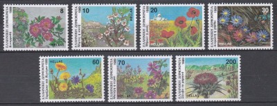 Grecia 1989 - Flori, MNH foto